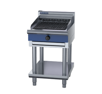 blue seal evolution series e594d-ls - 600mm electric chargrill - leg stand