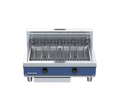 blue seal evolution series e596d-b - 900mm electric chargrill  bench model