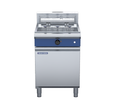 blue seal evolution series e60 - 600mm single pan electric fryer