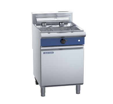 blue seal evolution series e60 - 600mm single pan electric fryer