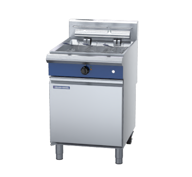 blue seal evolution series e60 - 600mm single pan electric fryer