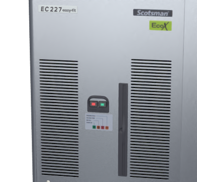 scotsman ecm  227 as ox - 160kg - self contained gourmet ice maker