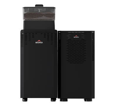 rancilio egcm mode pm blk - fully automatic coffee machine with milk fridge