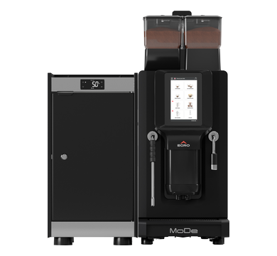 rancilio egcm mode pm blk - fully automatic coffee machine with milk fridge