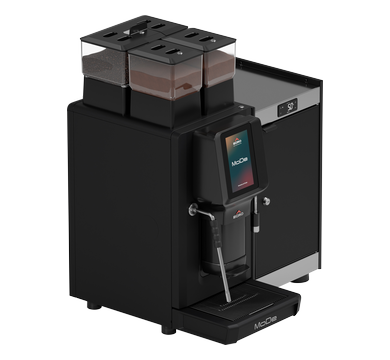 rancilio egcm mode pm blk - fully automatic coffee machine with milk fridge