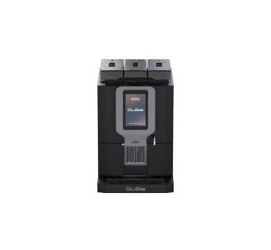 rancilio egro qube pro fully automatic coffee machine with quick milk fridge