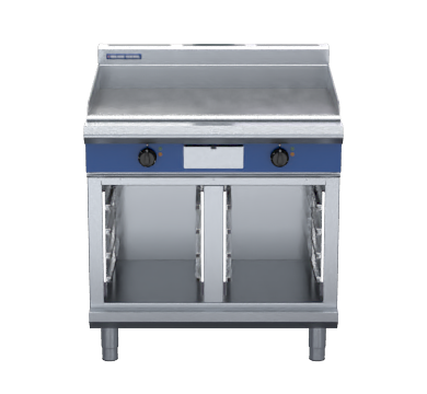 blue seal evolution series ep516-cb - 900mm electric griddle  cabinet base