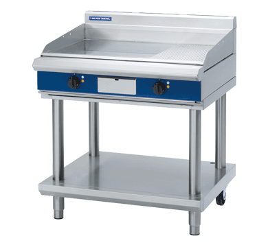 blue seal evolution series ep516-ls - 900mm electric griddle  leg stand