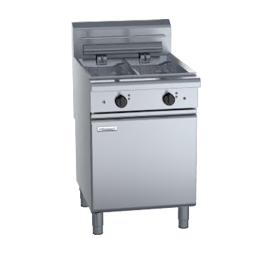 waldorf 800 series fn8235ee - 600mm twin pan electric fryer