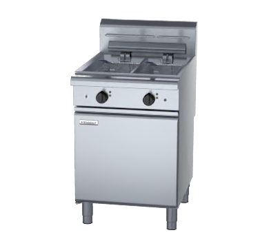 waldorf 800 series fn8235ee - 600mm twin pan electric fryer