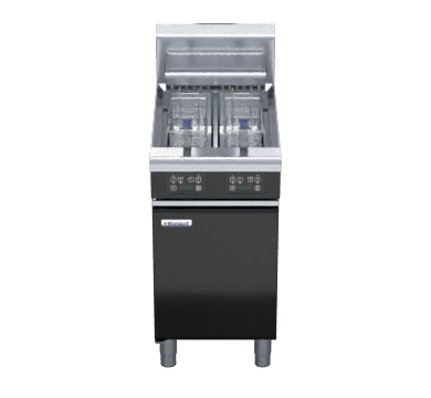 waldorf bold fnb8224ee - 450mm twin pan electric fryer