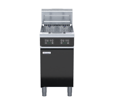 waldorf bold fnb8224ee - 450mm twin pan electric fryer