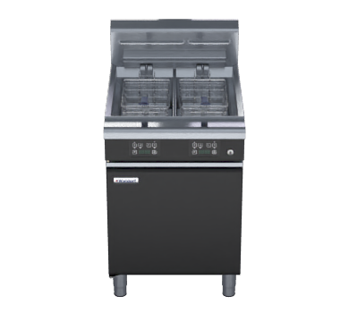 waldorf bold  fnb8235ee - 600mm twin pan electric fryer