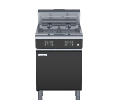 waldorf bold  fnb8235ee - 600mm twin pan electric fryer