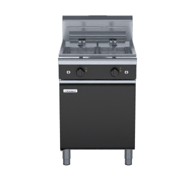 waldorf bold  fnb8235e - 600mm twin pan electric fryer