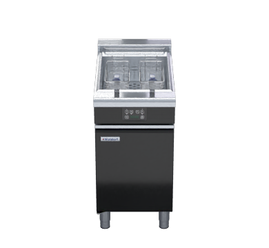 waldorf bold fnlb8127ee - 450mm single pan electric fryer low back version