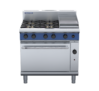 blue seal evolution series g506c - 900mm gas range static oven