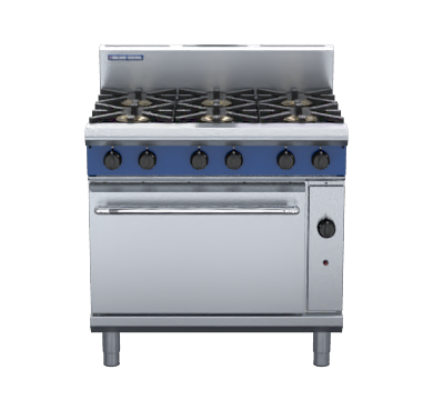 blue seal evolution series g506d - 900mm gas range static oven