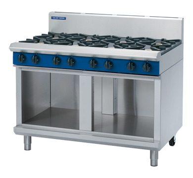 blue seal evolution series g518d-cb - 1200mm gas cooktop  cabinet base