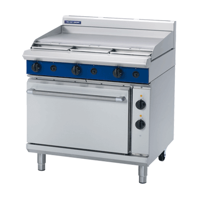 blue seal evolution series ge506a - 900mm gas range electric static oven