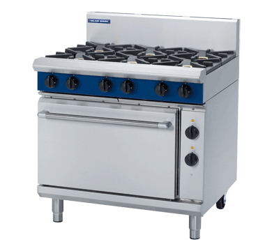 blue seal evolution series ge506d - 900mm gas range electric static oven