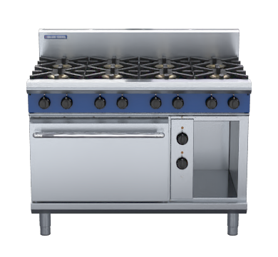 blue seal evolution series ge508d - 1200mm gas range electric static oven
