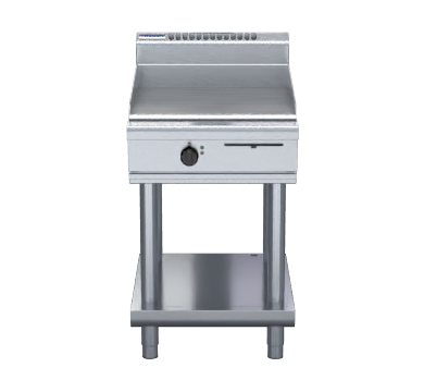 waldorf 800 series gp8600e-ls - 600mm electric griddle - leg stand