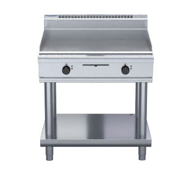 waldorf 800 series gp8900e-ls - 900mm electric griddle - leg stand