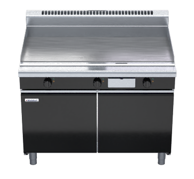 waldorf bold gpb8120e-cd - 1200mm electric griddle - cabinet base