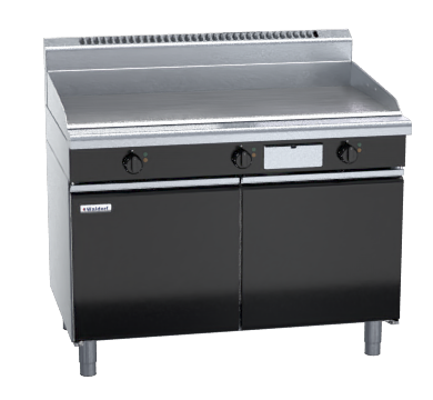 waldorf bold gpb8120e-cd - 1200mm electric griddle - cabinet base