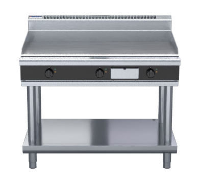 waldorf bold gpb8120e-ls - 1200mm electric griddle - leg stand