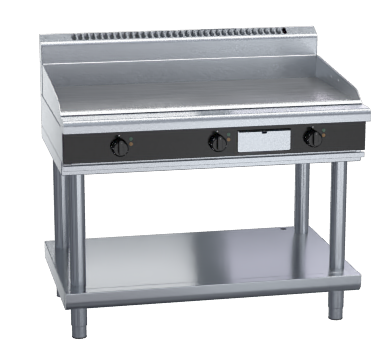 waldorf bold gpb8120e-ls - 1200mm electric griddle - leg stand