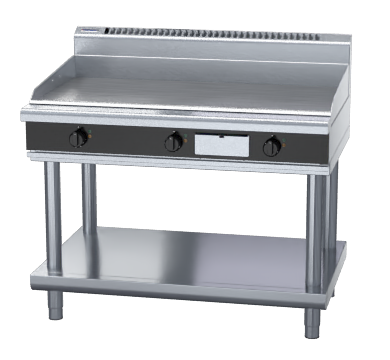 waldorf bold gpb8120e-ls - 1200mm electric griddle - leg stand