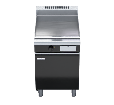 waldorf bold gpb8600e-cd - 600mm electric griddle - cabinet base