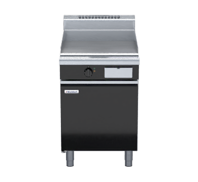 waldorf bold gpb8600e-cd - 600mm electric griddle - cabinet base