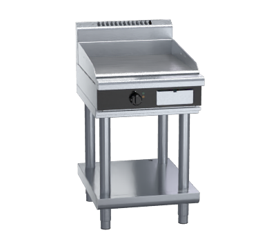 waldorf bold gpb8600e-ls - 600mm electric griddle - leg stand