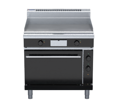 waldorf bold gpb8910ec - 900mm electric griddle convection oven range