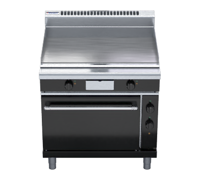 waldorf bold gpb8910e - 900mm electric griddle static oven range