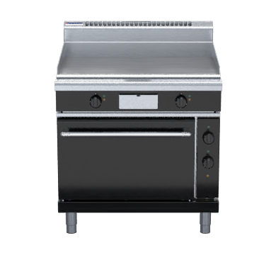 waldorf bold gpb8910e - 900mm electric griddle static oven range