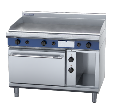 blue seal evolution series gpe508 - 1200mm gas griddle electric static oven range