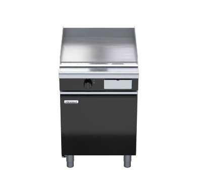 waldorf bold gplb8600e-cd - 600mm electric griddle low back version - cabinet base