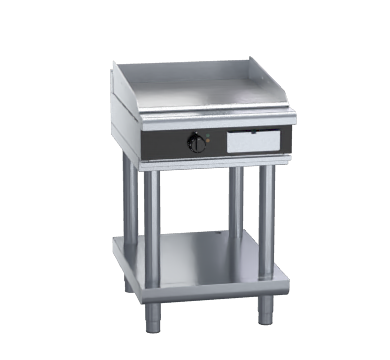 waldorf bold gplb8600e-ls - 600mm electric griddle low back version - leg stand