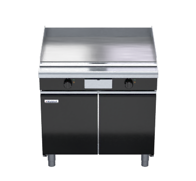 waldorf bold gplb8900e-cd - 900mm electric griddle low back version - cabinet base