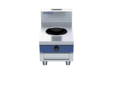 blue seal evolution series in511w3-b - 450mm induction wok - bench model