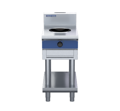 blue seal evolution series in511w3-ls - 450mm induction wok - leg stand