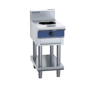 blue seal evolution series in511w3-ls - 450mm induction wok - leg stand