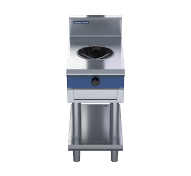 blue seal evolution series in511w3-ls - 450mm induction wok - leg stand