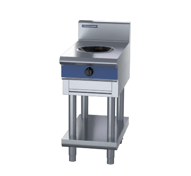 blue seal evolution series in511w5-ls - 450mm induction wok - leg stand