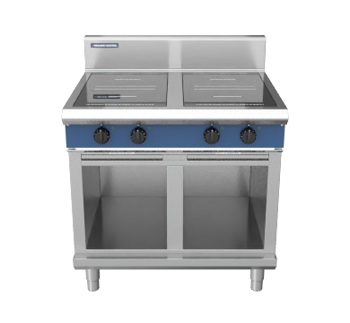 blue seal evolution series in514r3-cb - 900mm induction cooktops  cabinet base
