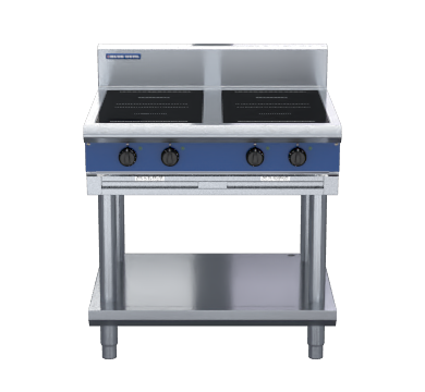 blue seal evolution series in514r5-ls - 900mm induction cooktops - leg stand